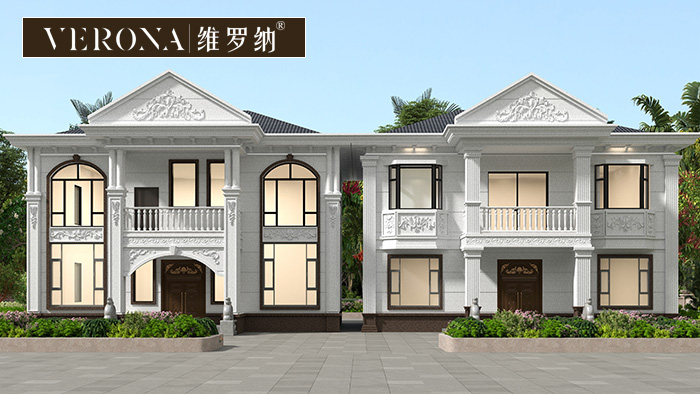 外墙仿石漆的耐用性,无惧岁月打磨