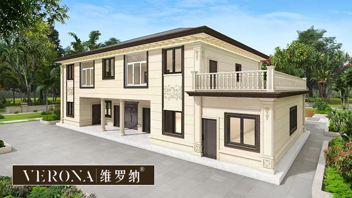 外墙仿石漆,颜值与实力并存的装饰材料